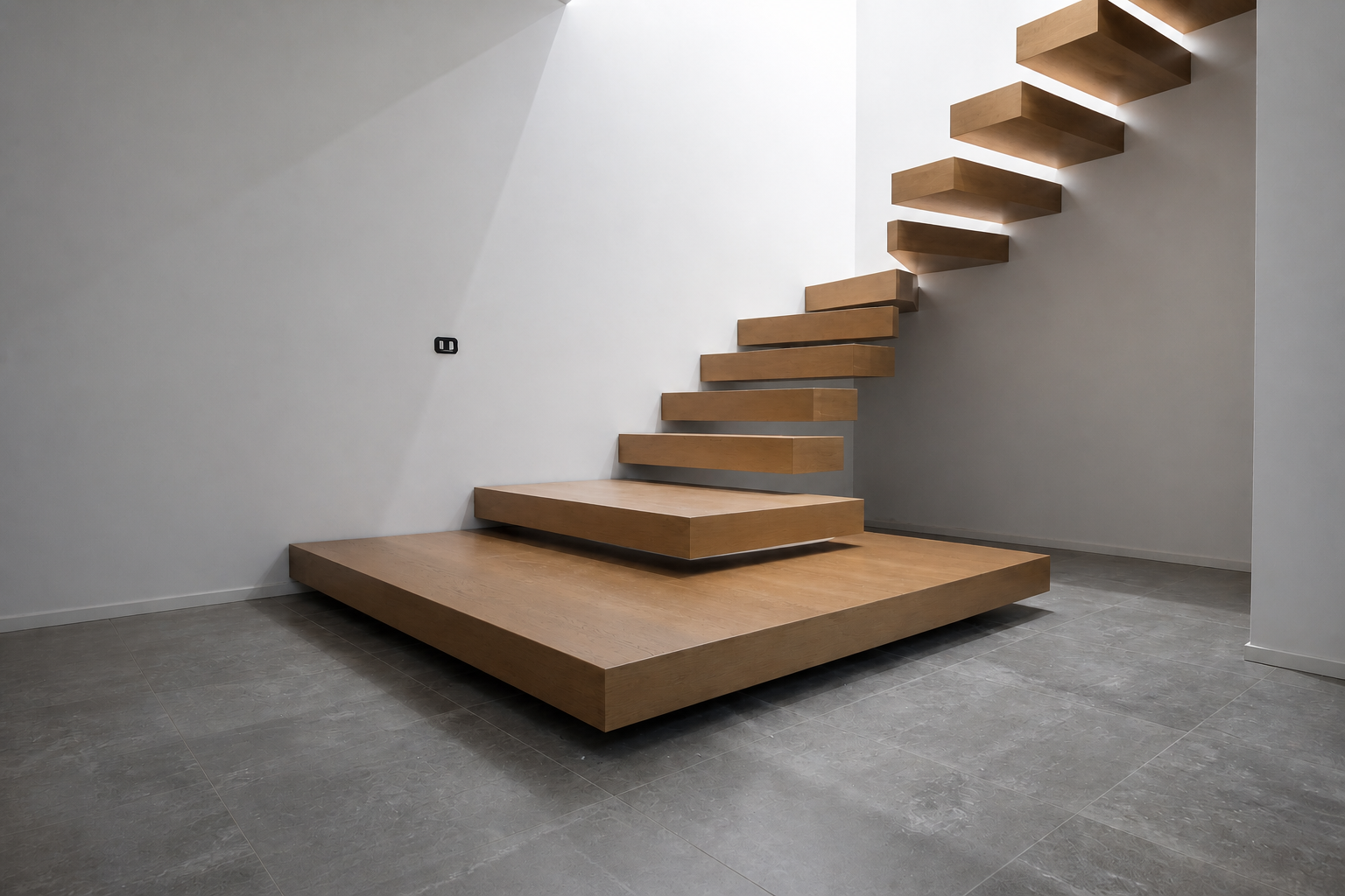 Scale in legno su misura